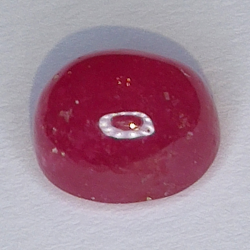 4.99ct Ruby oval cut 9.1x8.2mm