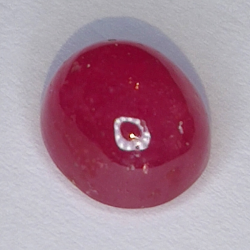 4.99ct Ruby oval cut 9.1x8.2mm