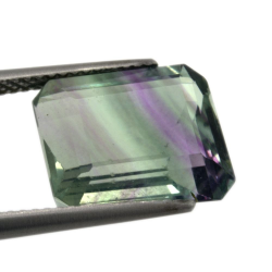 9,41ct. Fluorite Emerald Cut