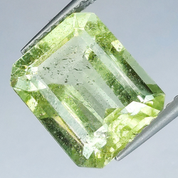 4.36ct Aguamarina Verde Talla Esmeralda