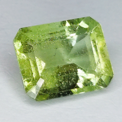 4.36ct Aguamarina Verde Talla Esmeralda