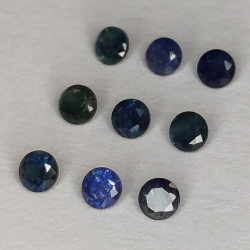 Sapphire Round Cut 2.2 mm