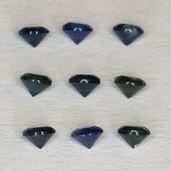 Sapphire Round Cut 2.2 mm