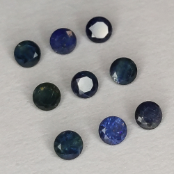 Sapphire Round Cut 2.2 mm