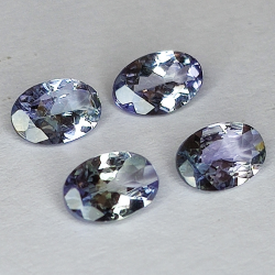 Tanzanite Taglio Ovale 6 x 4 mm