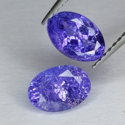 Tanzanite Taglio Ovale 7 x 5 mm