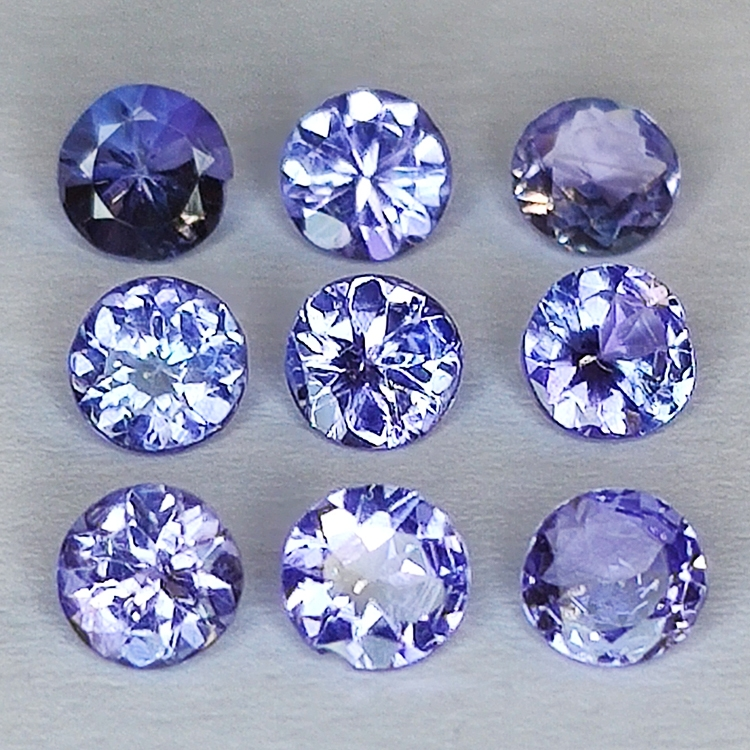 Tanzanite Round Cut 3.70-4.30 mm