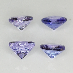 Tanzanite Round Cut 3.70-4.30 mm