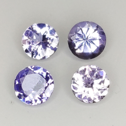 Tanzanite Round Cut 3.70-4.30 mm