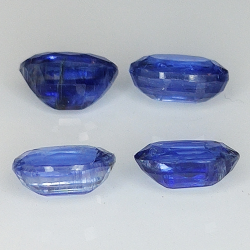 Kyanite (Distena) coupe ovale 7x5mm 4pz