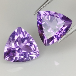 Amethyst Trilliant Cut 9.00mm