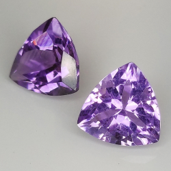 Amethyst Trilliant Cut 9.00mm