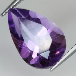 Pear cut amethyst 12.00x8.00mm 5pcs