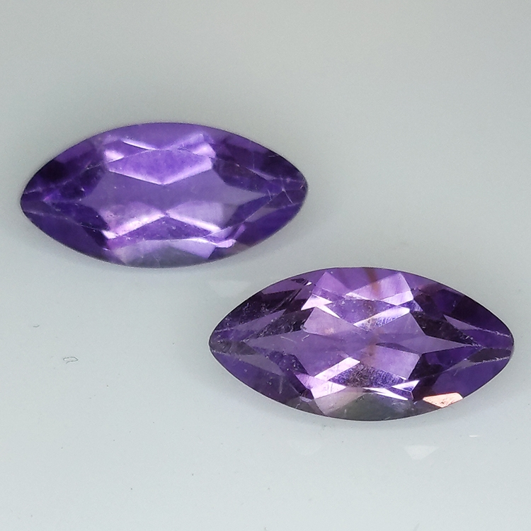 Marquise cut amethyst 14.00x7.00mm 5pz