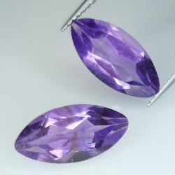 Marquise cut amethyst 14.00x7.00mm 5pz