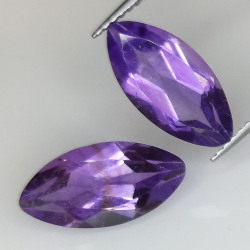 Marquise cut amethyst 14.00x7.00mm 5pz