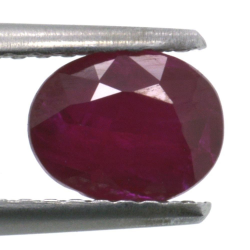 1,22ct Ruby Oval Cut