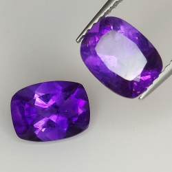 Amethyst im Kissenschliff 8.00x6.00mm 4St