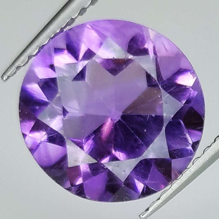 Amethyst round cut 9.00mm 5pcs