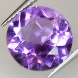 Amethyst round cut 10.00mm