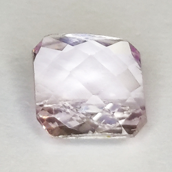 2.61ct Spodumene Checkerboard Cushion Size 8.40 x 8.05 x 4.37 mm