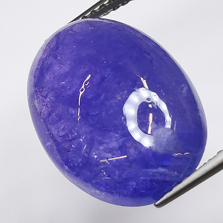 11.08ct Tanzanite cabochon oval 17.4x11.8mm