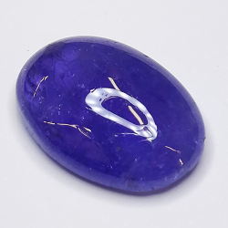 11.08ct Tanzanite cabochon ovale 17.4x11.8mm