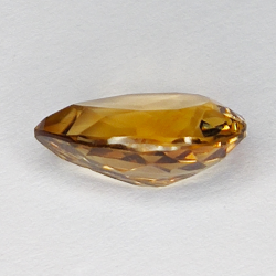 5.96ct Topaz Champagne pear cut 14X10mm