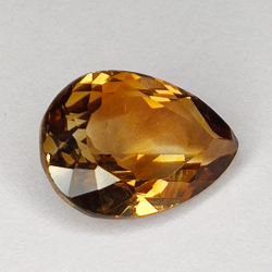 5,96ct Topas Champagner birnenschliff 14X10mm