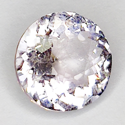 2.23ct Morganite round cut 9x9mm