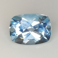 Cushion cut blue topaz 5x6mm 4pz