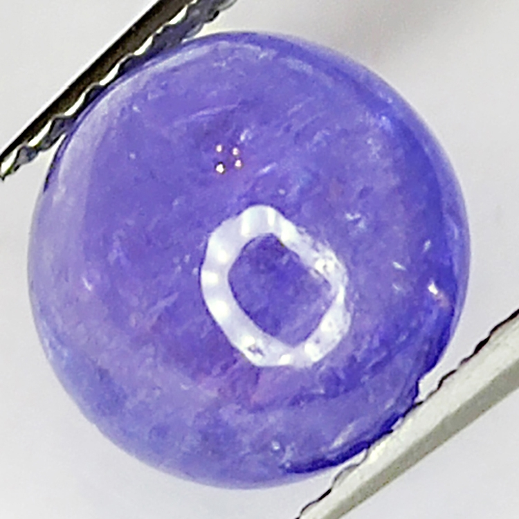 2.86ct Tanzanite cabochon round 8x8mm