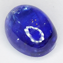 5,40ct Tanzanite cabochon ovale 10x8mm