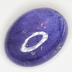 3.59ct Tanzanite cabochon ovale 9x8mm