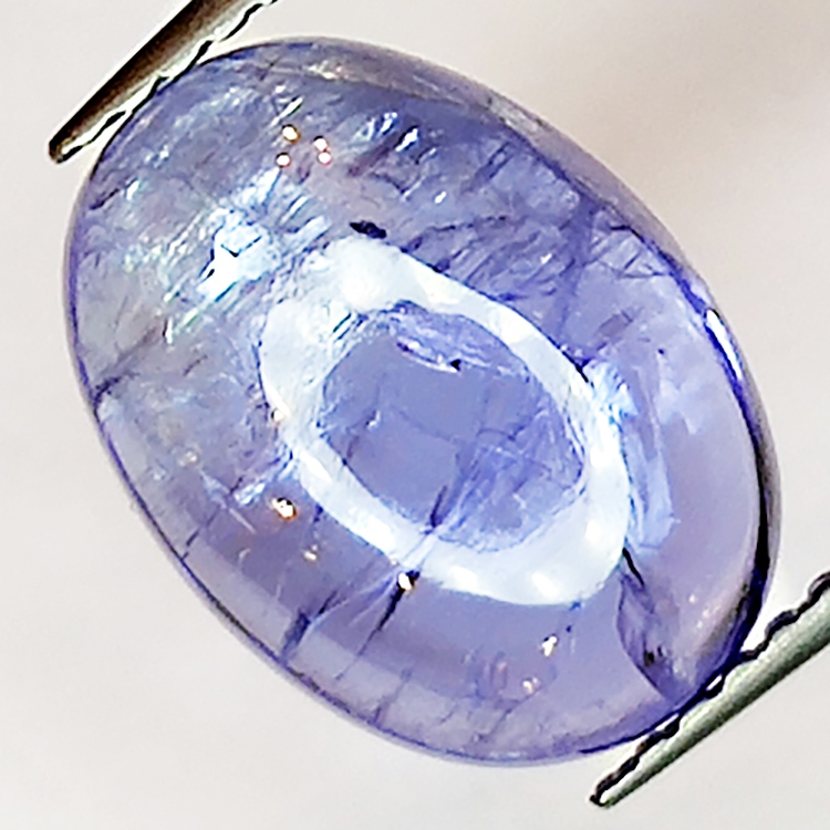 4,14ct Tanzanite cabochon ovale 12x8mm