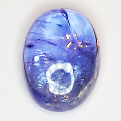 4,14ct Tanzanite cabochon ovale 12x8mm