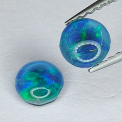 Cabochon In Opale Da 0,86 Ct, Taglio 5 Mm