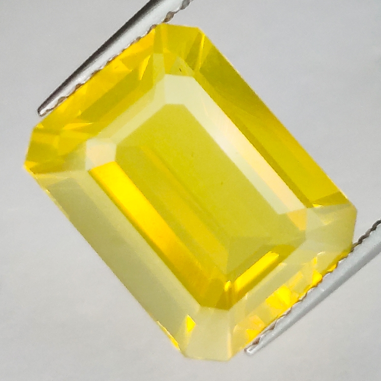 3.75ct Fire Opal Emerald Cut 12.5x9.2x5.7mm