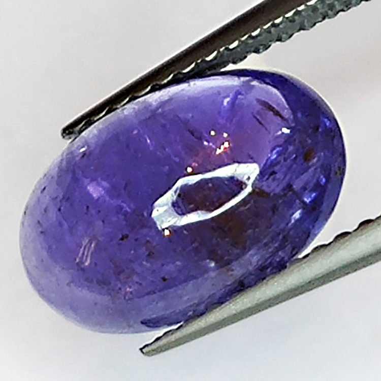 3.31ct Tanzanite cabochon oval 11x7mm