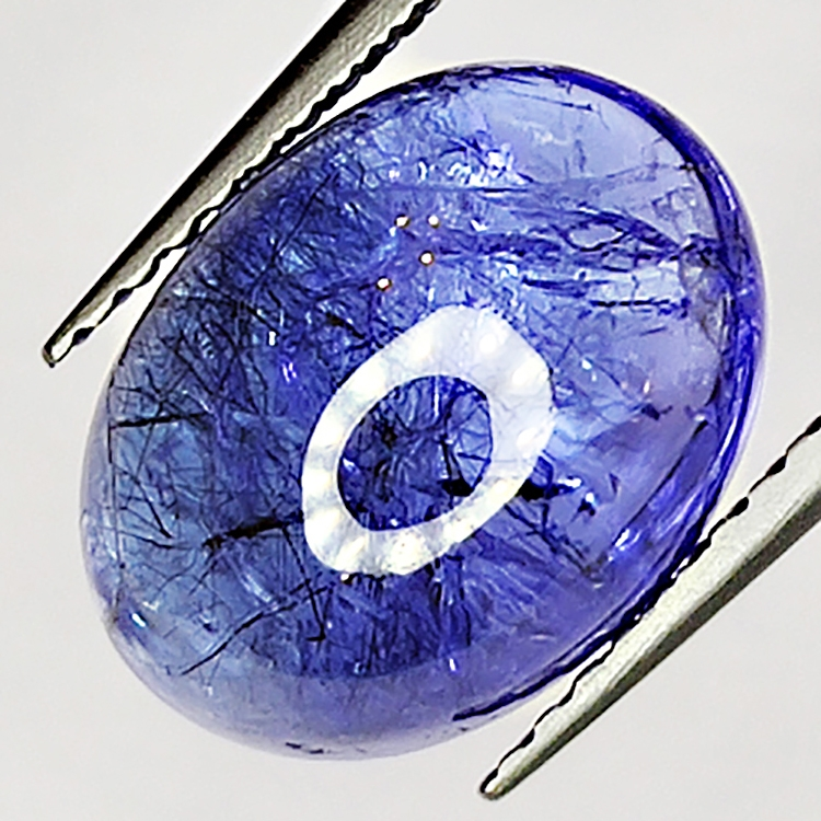 5,40ct Tanzanite cabochon ovale 11x8mm