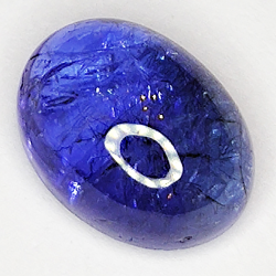 5,40ct Tanzanite cabochon ovale 11x8mm