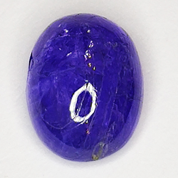 3.49ct Tanzanite cabochon oval 10x7mm