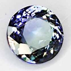 1,23ct Tanzanite coupe ronde 6x6mm