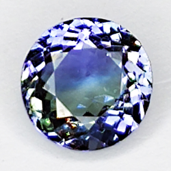 1,23ct Tanzanite coupe ronde 6x6mm