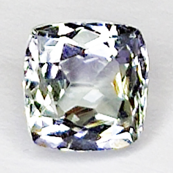 1,51ct Tansanit quadratischer schliff 6x6mm