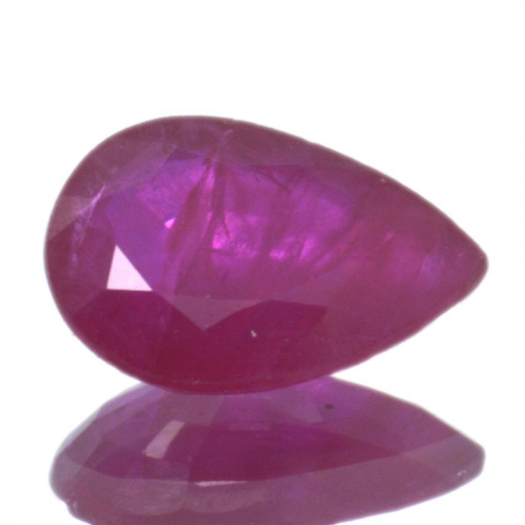 1.04ct Ruby Pear Cut