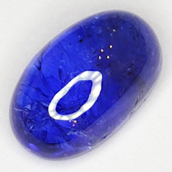 4.95ct Tanzanite cabochon oval 12x6mm