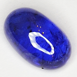 4.95ct Tanzanite cabochon oval 12x6mm