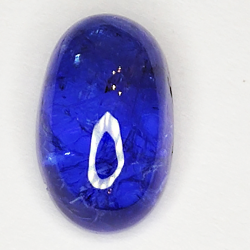 4,95ct Tanzanite cabochon ovale 12x6mm