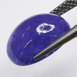 4.75ct Tanzanite cabochon oval 11.4x8.3mm